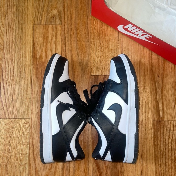 Nike Dunk Low Retro White and Black Size 8 Womens - Picture 3 of 6